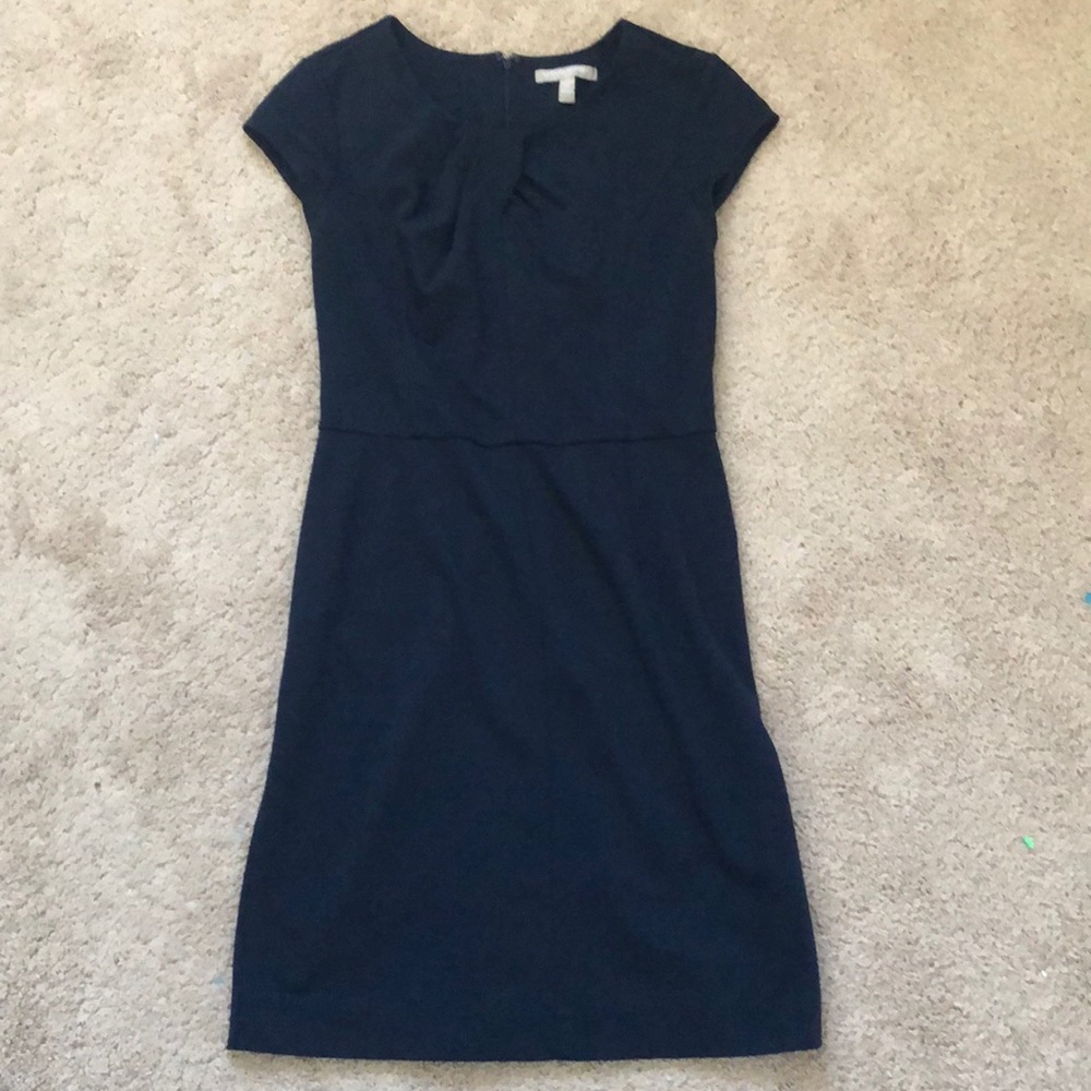 Navy Banana Republic dress